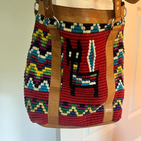 Vintage Guatemala Large Handbag - Picture 4 of 12